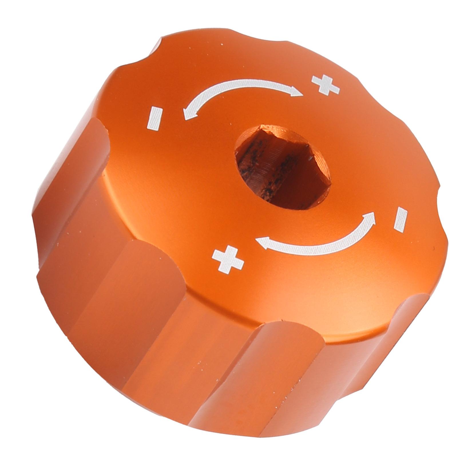 

Rotation Knob CNC Aluminum Rear Shock Absorber Adjusting Bolt Fit for 950 990 AdventureOrange