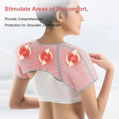 Samonahřívací ochrana ramen pro teplo Periartritida ramene Spící rameno Horký obklad Cervikální spondylóza Masáž