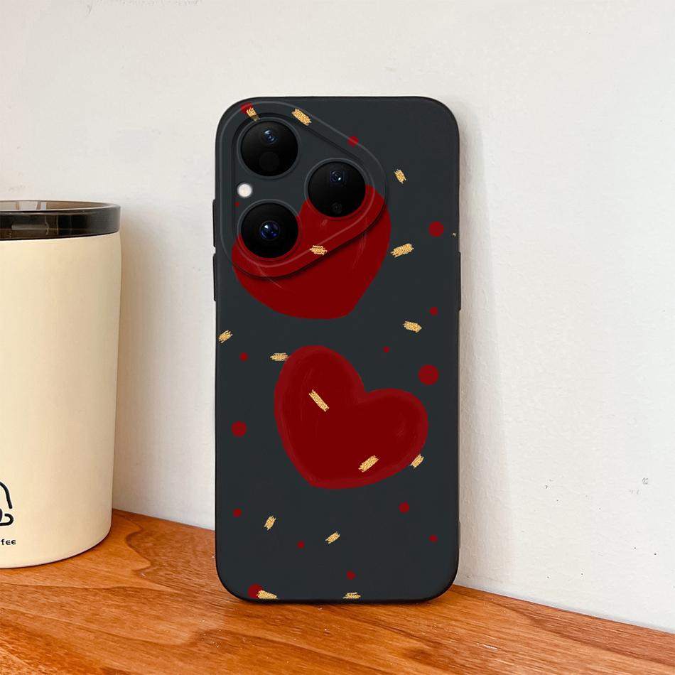 For Huawei Pura 80 Pro Plus Ultra 5G Phone Case Simple Design Cute Shell For Huawei Pura80 Full Protection Shockproof Soft Funda