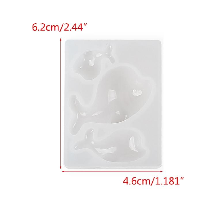 Dolphin Silicone Mold Melt Aromatherapy Making Mould Household Supplies