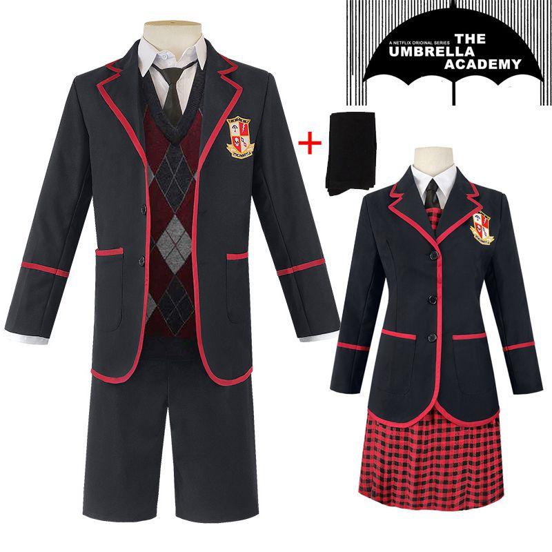 The Umbrella Academy Cosplay Costume With Comfortable Cotton Blend Material For Halloween