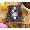 Sun & Moon Leather Grimoire Journal: Spell Book