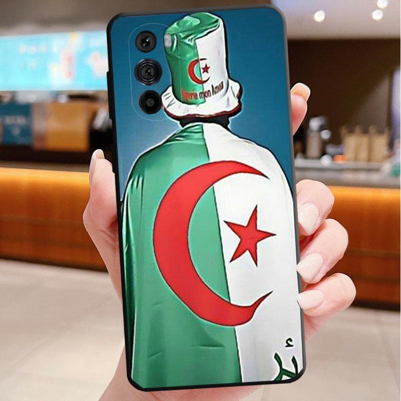 Phone Case For Motorola Edge 50 40 Pro 60 50 40 30 Ultra Neo Fusion Moto G85 G72 G53 G54 G84 G13 G32 Algeria Flag