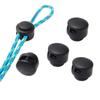 Toggle Plastic Travel Kit Black Rope Buckle Cord Lock Buckles Cord Rope Lock Stopper Clip Stopper