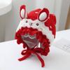 Windproof Baby Knitted Woolen Hat Warm Girl's Ear Protection Cap Cute Baby Hat