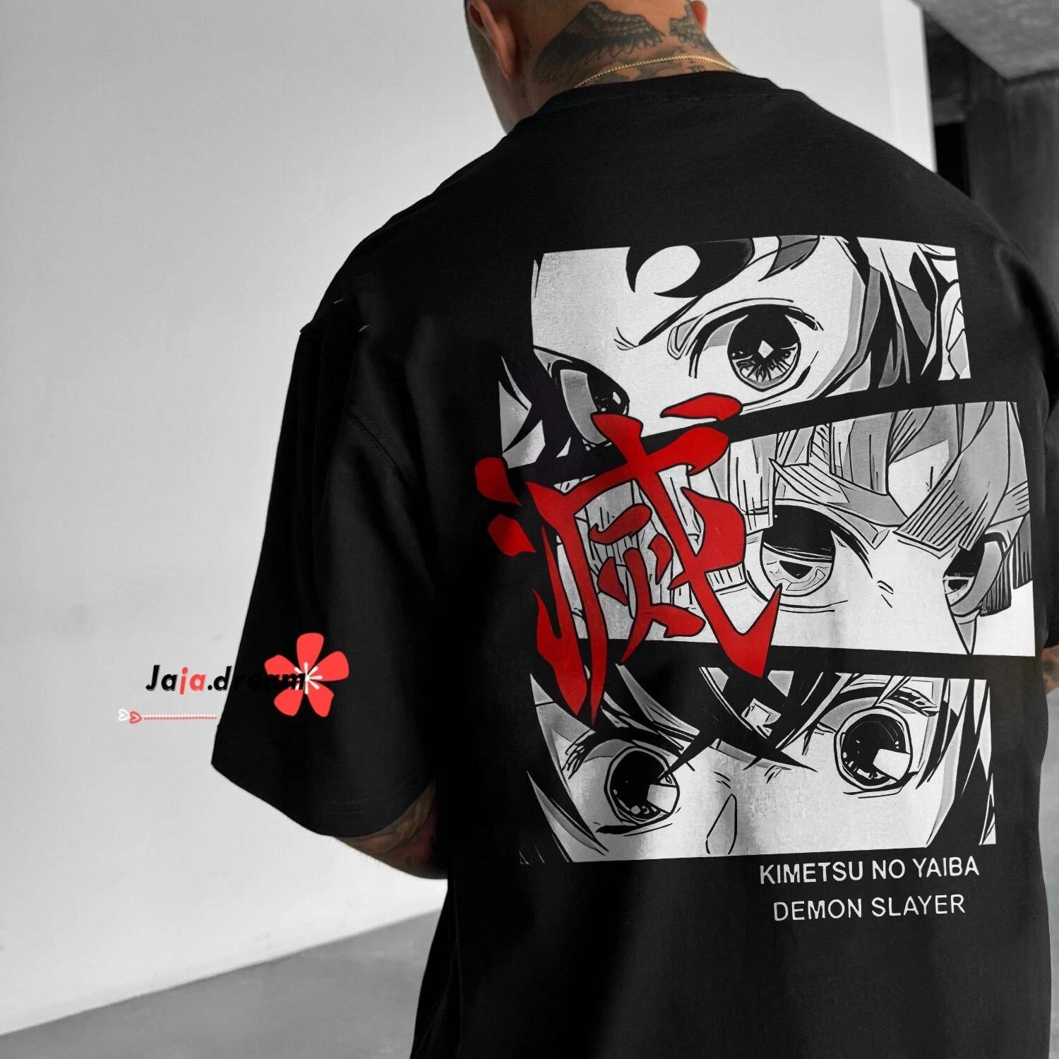 Demon Slayer Cosplay Anime Manga T-Shirt Tee Casual Costumes Polyester Unisex M