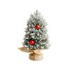 Christmas Tree Ornaments Christmas Red Fruit Plastic Basin Christmas Tree Decorations