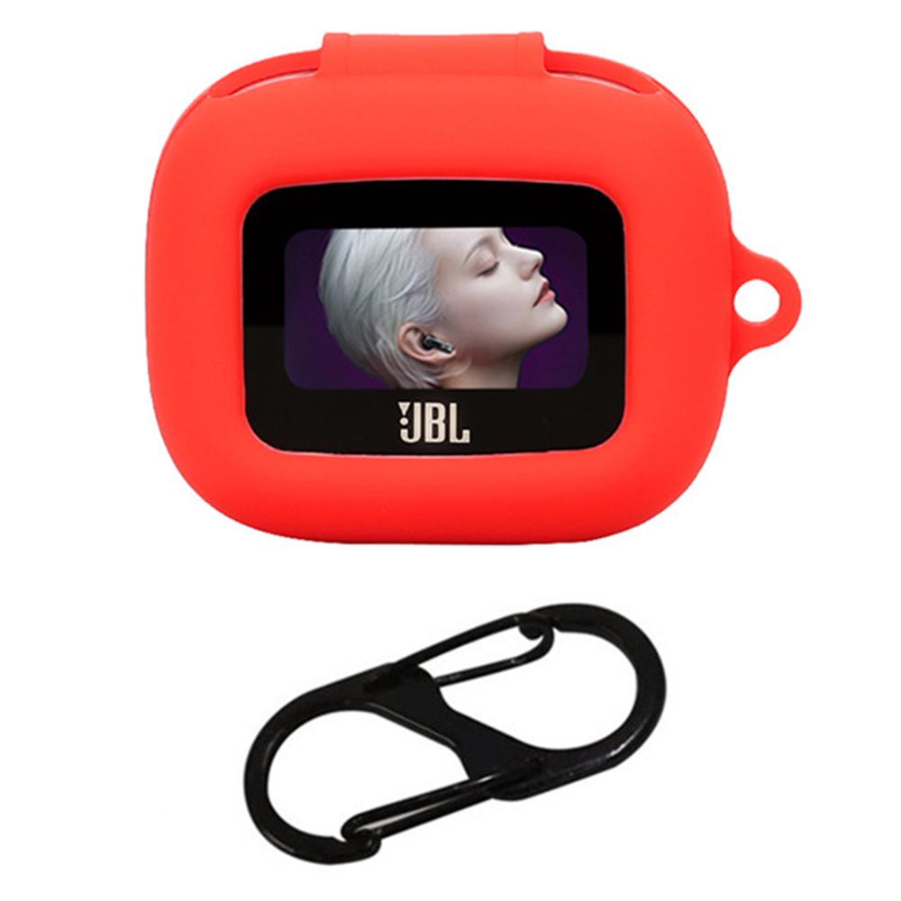 

Чехол для JBL Live Flex 3, противоударный силиконовый чехол для наушников с подвесным ремешком A