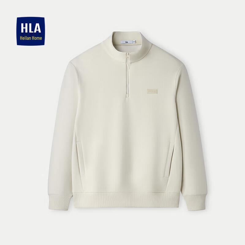 

HLA Men s Autumn Half-Zip Stand Collar Sweatshirt L