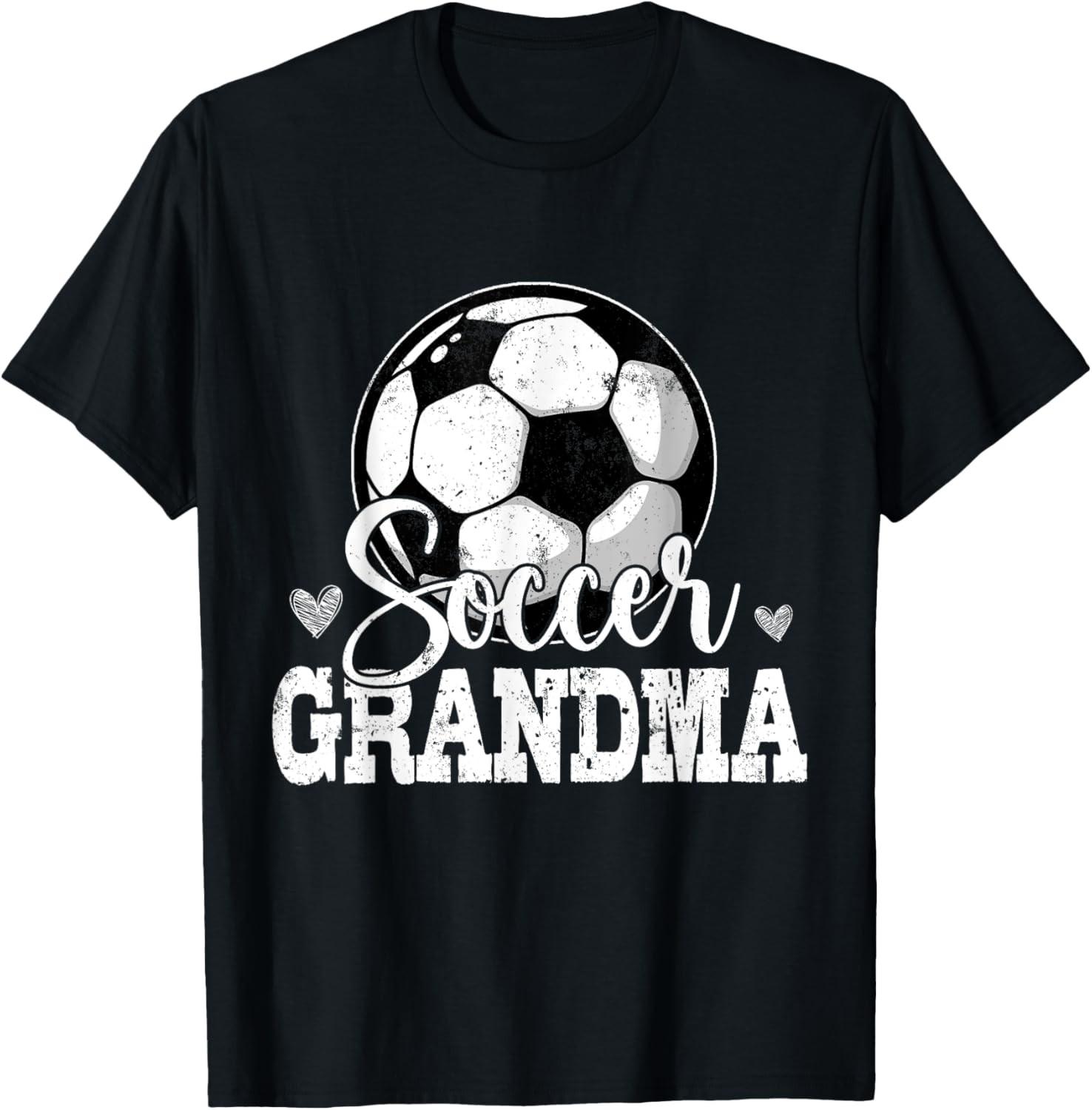 Funny Soccer Grandma Soccer Lover T-Shirt S