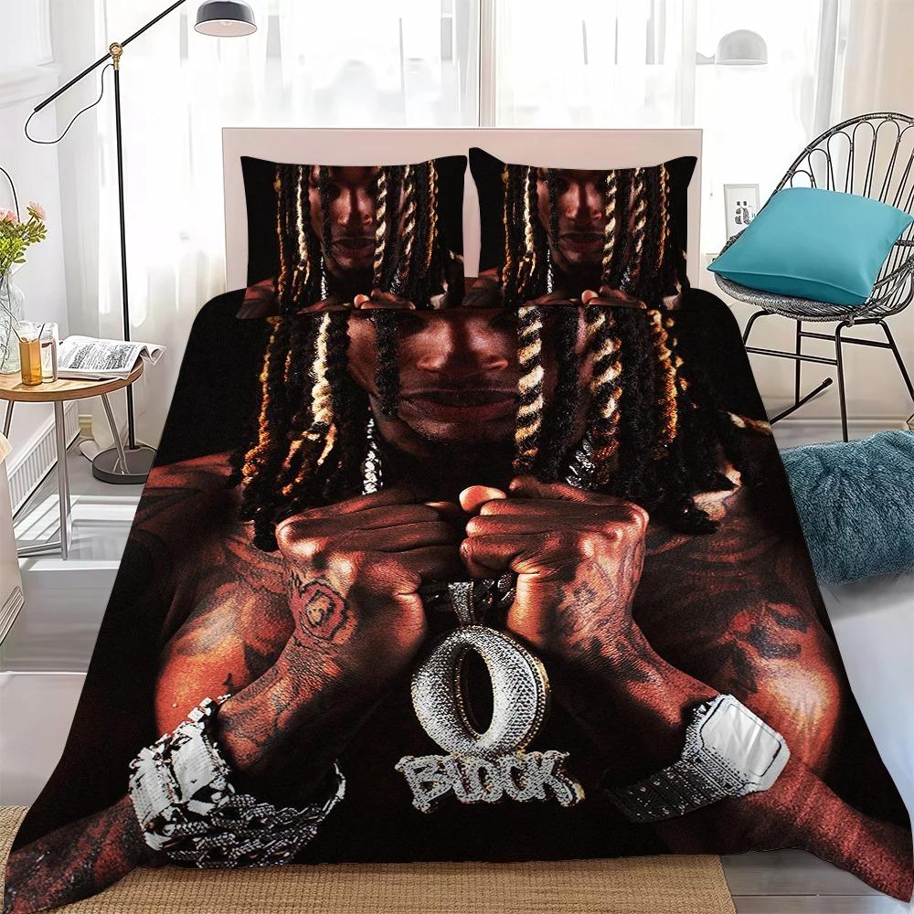 Rapper K-King Cool V-Von Duvet Cover Pillowcase Bedding Set Single Twin Size Gift for Student Adult 2/3pcs Set Home Decor