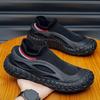 Spring Summer New Shoes for Men Knit Casual Sock Shoes Breathable Flat Skateboard Youth Slip-on Loafers