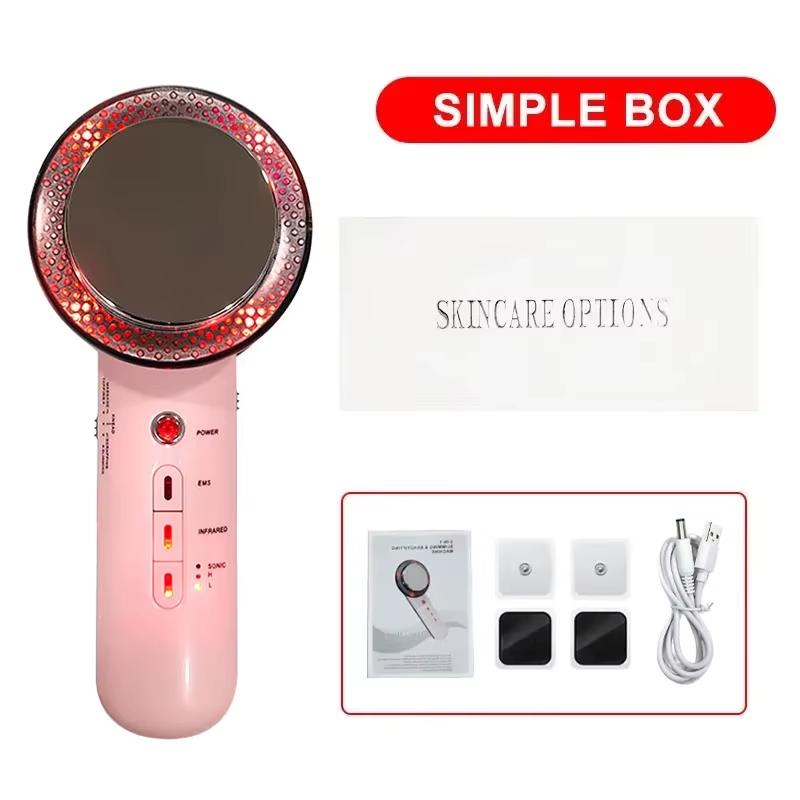 3 IN 1 EMS Ultraschall Kavitation Gewichtsverlust Maschine Anti Cellulite Fettverbrenner Infrarot Schlankheitsmaschine Schönheitsgerät Pflege