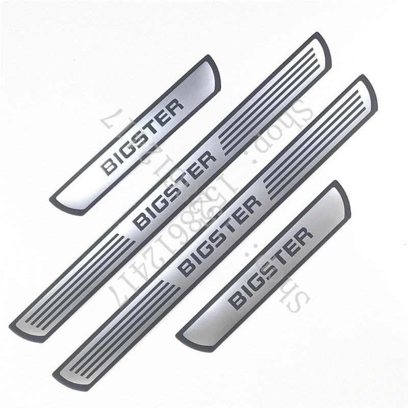 

Door Sill Guard Stainless Scuff Plate Door Sills Pedal Protector Car cover Car Accessories For DACIA BIGSTER 2024 2025 2026 срібний