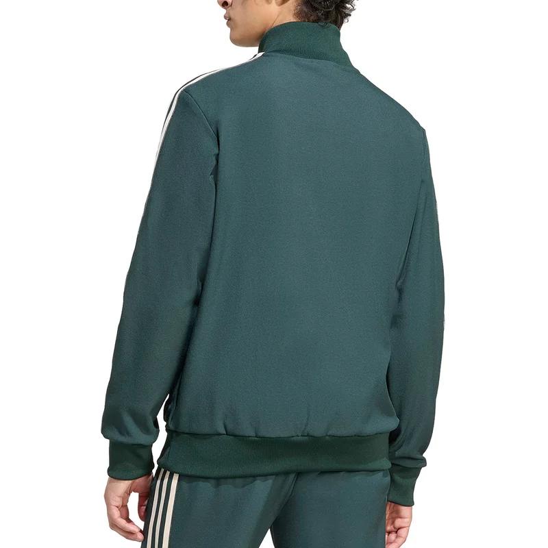 adidas Πρωτότυπα Juventus Αθλητικό Όρθιος Γιακάς Μπουφάν με Φερμουάρ Ριγέ Ανδρικά Μπουφάν JM9449