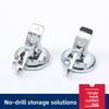 Abs Suction Cup Hook Pack Of Strong No Drill Wall Mount Bathroom Organizer For Kitchen And Shower