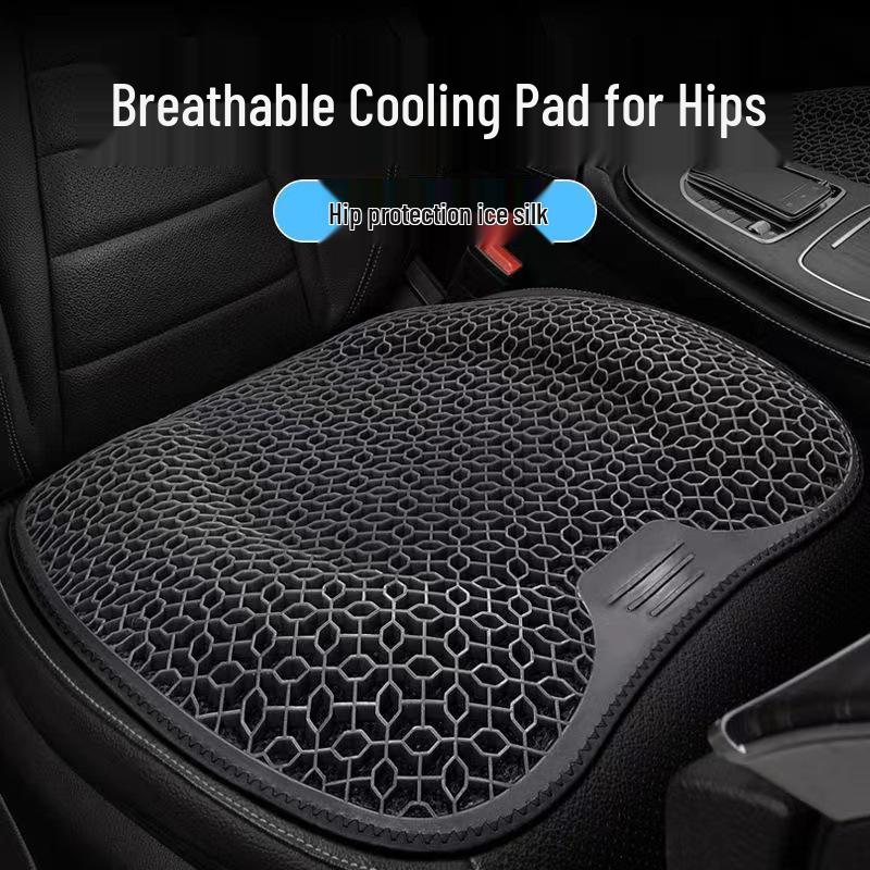 Breathable Honeycomb Gel Seat Cushion for Car and Office - Cool Silicone Egg Pad