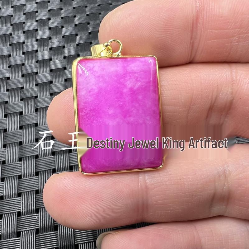 Women s Pink Sugilite Jade Pendant Necklace