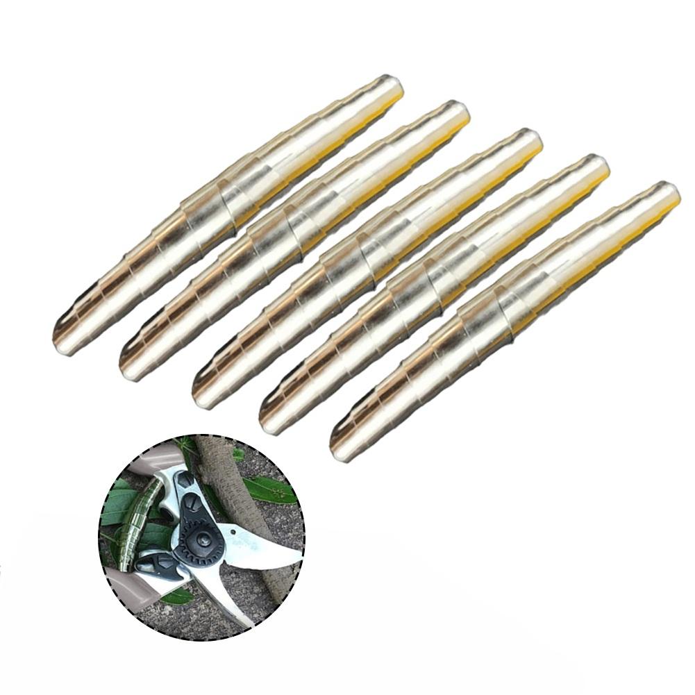 5PCS Stainless Steel Pruning Shear Spare Spring For Pruning Shears Grafting Tool Scissors Components Garden Tools Silver 6/7/8cm