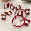 Merry Christmas Hair Clip Cute Deer Headband Christmas Party Favor Supplies Navidad Supplies New Year 2026 Party Gifts