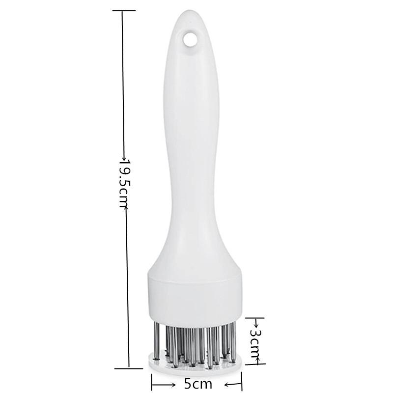 

304 Stainless Steel Meat Tenderizer Durable 21 Ultra Sharp Needle Blade Tenderizer for Steak Beef Steak Kitchen Cooking Tools