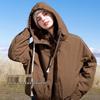 Sancai 2025 Winter Women's Waterproof 90% Goose Down Hooded Two-Piece Jacket