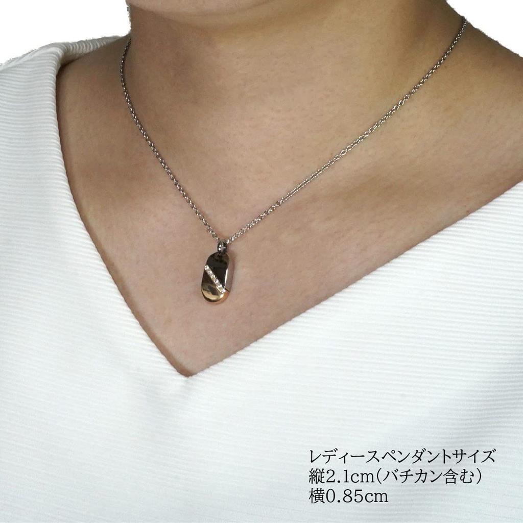 [Petit Jewel YU-NA] Pair Necklaces, Set of 2, Stainless Steel 316L, Men's & Women's, Couple Gift, Anniversary, Christmas, SECRET I LOVE YOU