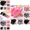Cozy Women Rabbit Plush Slippers For Winter With Non-slip Indoor Design