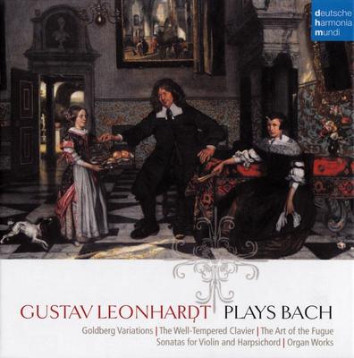 CD GUSTAV LEONHARDT Gustav Leonhardt Speelt Bach 88691953072 Deutsche Harmon 2012 Europa Klassiek Gebruikt