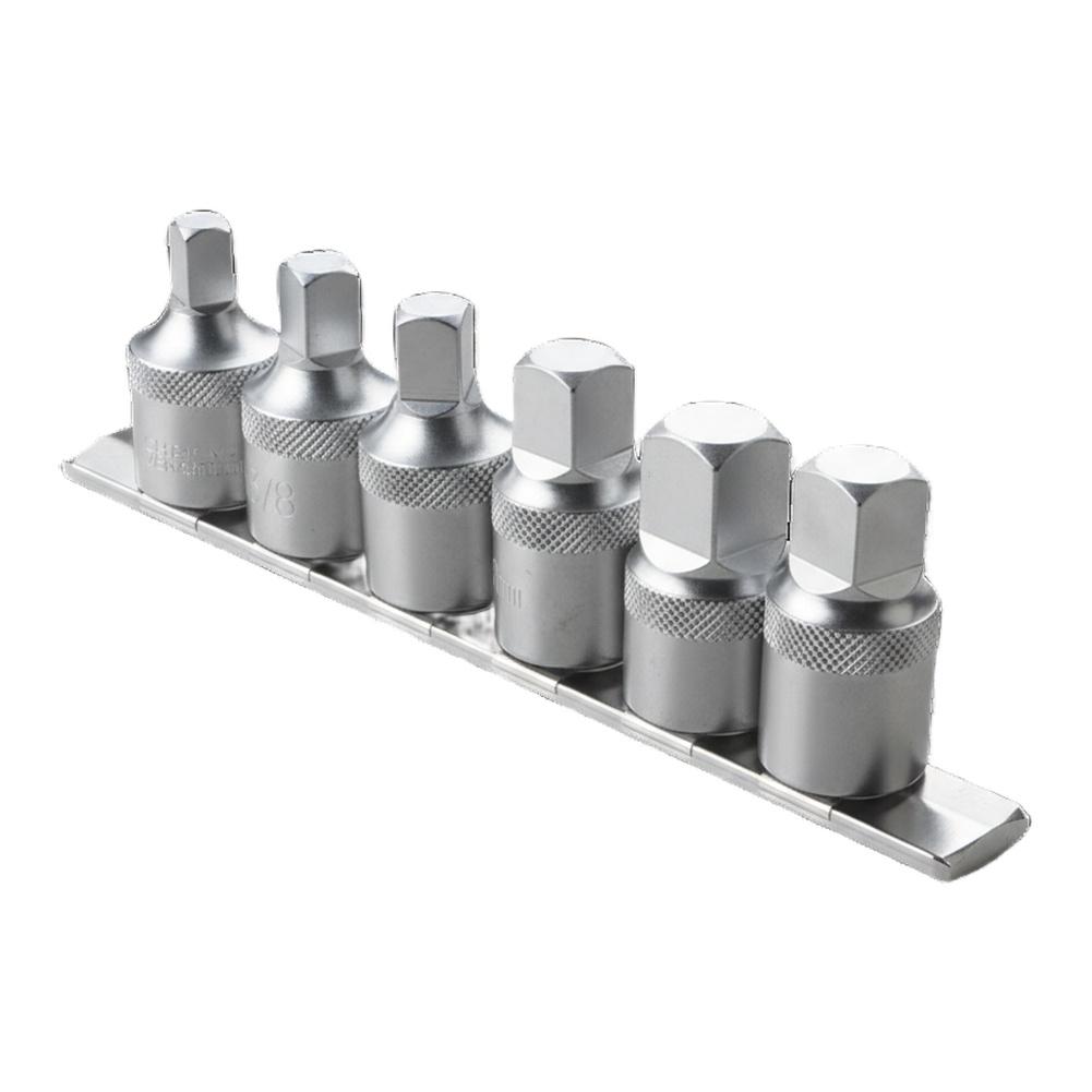 

Square Socket Set Sump Drainplug Key For Auto Repair Hand Tool Set 6-piece Set Storage Stand Ratchet Compatible China Mainland