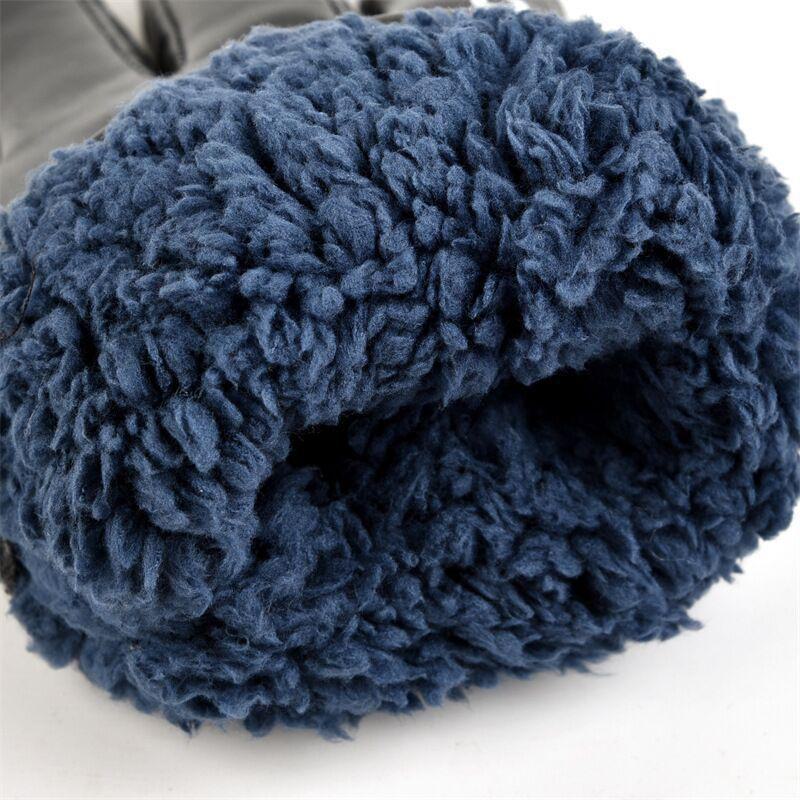 Men's Winter Warm Cycling Ski Gloves – Thick Velvet, Outdoor Sports, Motorcycle, Electric Car Gloves with Ground Speed Heat