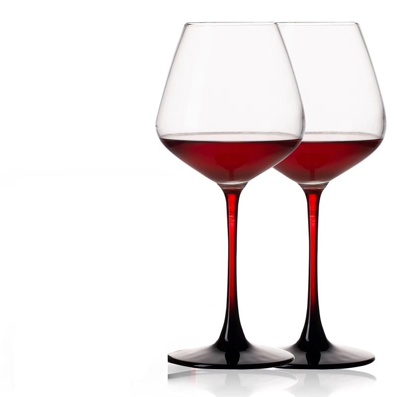 Set of 2 Camping Wine Glasses Transparency Glassware Champagne Glasses Home Brewery And Wine Making Barware Glass Cup