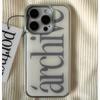 Husă de telefon Clmj Archive pentru iPhone 17 16e 16 15 14 13 12 11 Air Pro Max X XR XSMAX 8 7 Plus Capac Spate Transparent Moale de Lux swag