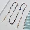 Kreative Farbserie Brillenband Glasperlen BrillenKette Nischen-Designgefühl Halskette Lesebrille Anti-Drop-Kette