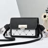 Bag women's new trendy foreign style shoulder messenger mobile phone bag versatile Internet celebrity small square bag