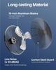 Industrial Wall Fan Metal 44.6 Cm Fan 3 Speeds