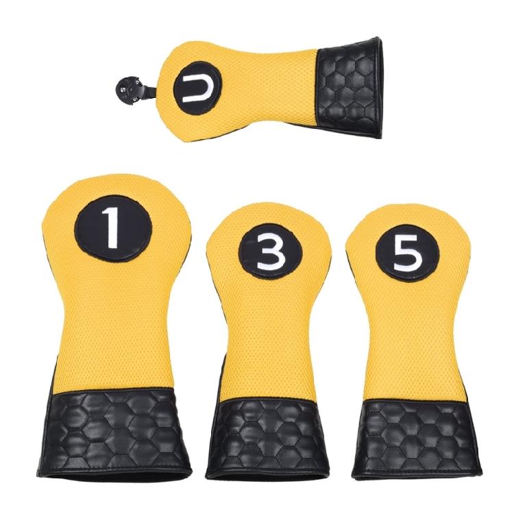 4Pcs Golfs Putter Protective Guard Golfs Club Protector Gift Golfs Head Cover Golfs Cover for Golfs Club Iron Headcover