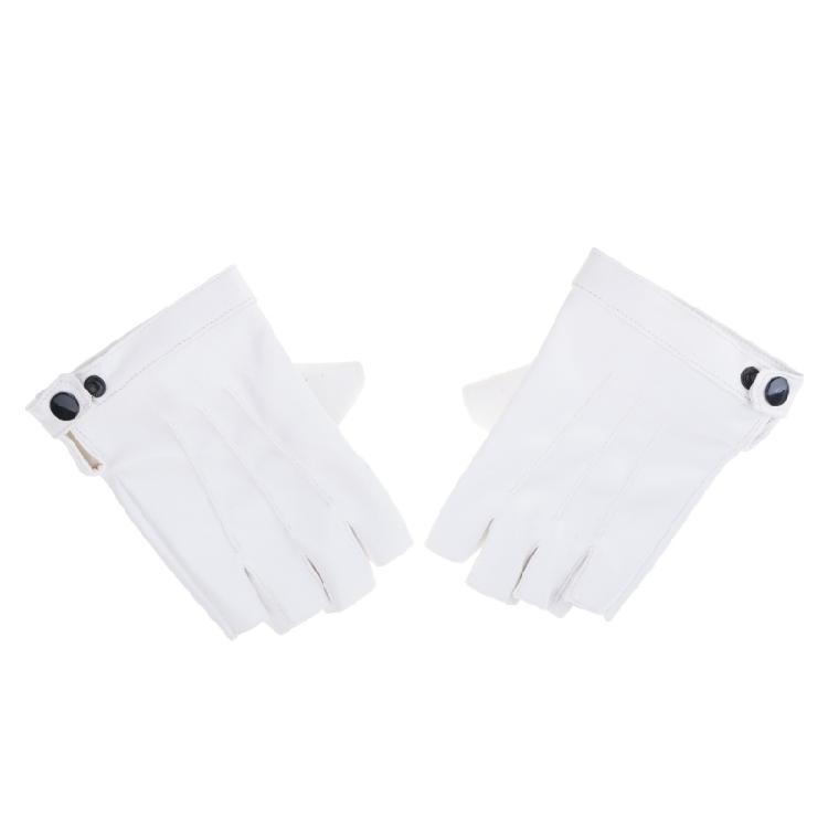 

Half Finger Cycling Gloves Fishing Gloves PU Leather Sports Cycling Gloves Road Biking Gloves Riding Fitness Handguard білий