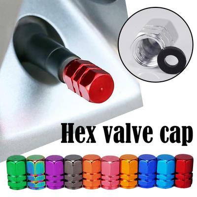 Tampas de haste de válvula de pneu, acessórios decorativos para pneus, tampas de roda de mamilo de liga de alumínio para carros, motocicletas, capa de bicicleta à prova de poeira