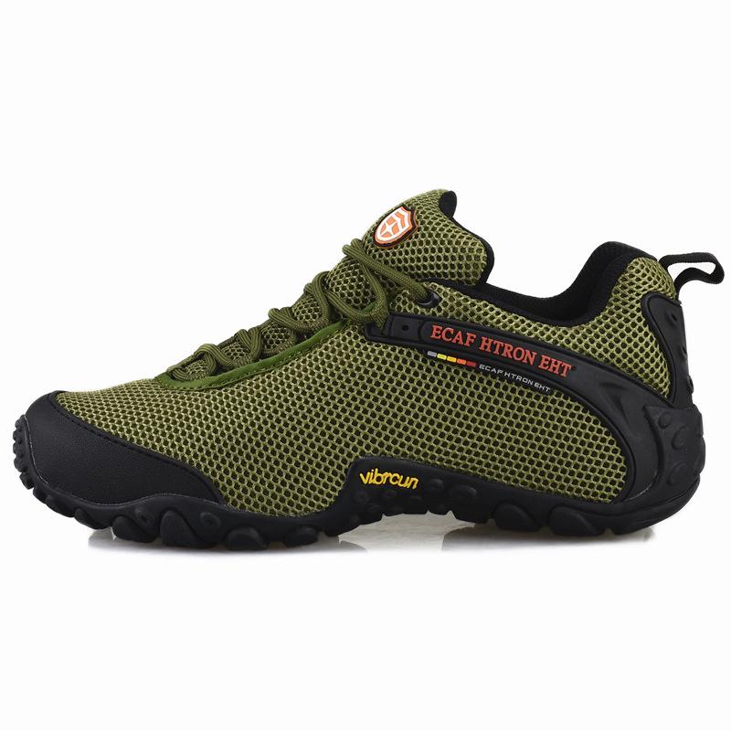 Lesifeisi Unisex Breathable Mesh Hiking Shoes - Anti-Slip, Wear-Resistant for Spring, Summer, and Autumn