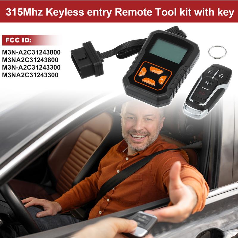 X Autohaux M3N-A2C31243800 Keyless Entry Remote Key Fob DIY Tool for Ford Edge Explorer