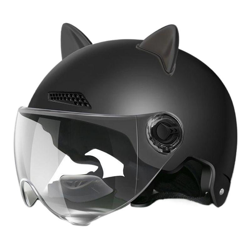 Electric Car Helmet Men and Women Summer Sun Protection Cute Light Drop Adjustable Battery Car Hat