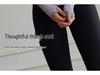 Women's Reflective Long Sleeve Yoga T-shirt - Night Run Fitness Top with Half-Zip Style for Autumn Running and Training