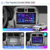 icreative Für Toyota Corolla E140 E150 2006-2013 Mit Knopf Knopf Android Auto Radio Multimedia Player Navigation Stereo GPS 2 Din 1 + 16GB