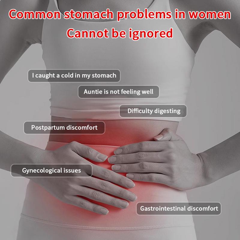 Self-Heating Mugwort Therapy Waist Support Belt Waist Support Belt Lower Back Support Thin Soft Elastic Kidney Fixation Belt