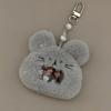 Cartoon Plush Photocard Case Cute Star Shape Photo Card Holder Fashion Bag Keychain  Women
