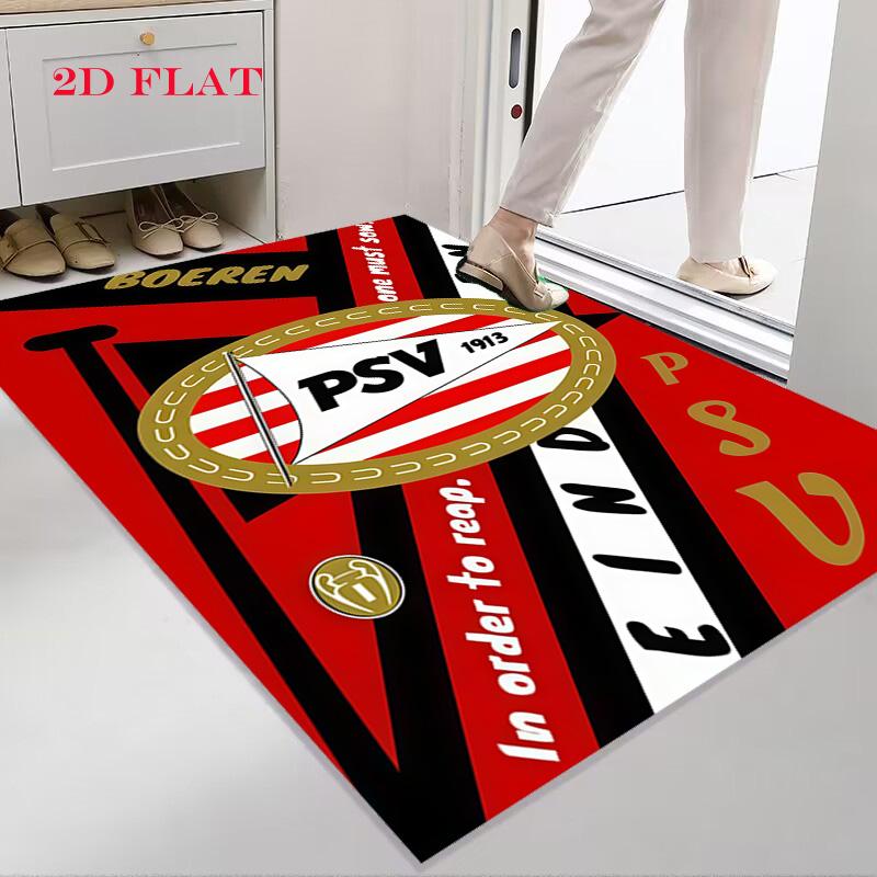 PSV Eindhoven Carpet Rug for Living Room Bedroom Home Sofa Decoration,Kids Play Nonslip Floor Mat