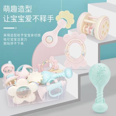 Newborn Baby Baby Rattle Toy, Boiled Bite Crib Bell Rattle, Boys And Girls Rattle