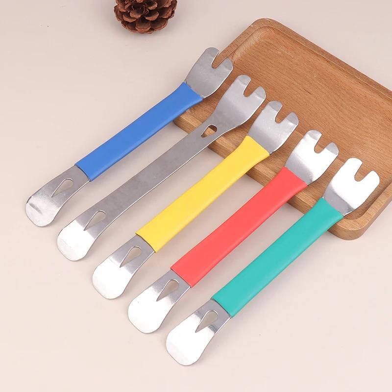 1Pc Car Removal Tool Car Door Clip Panel Trim Dash Auto Radio Metal Removal Pry Tool Automobile Interior Disassembly Tools