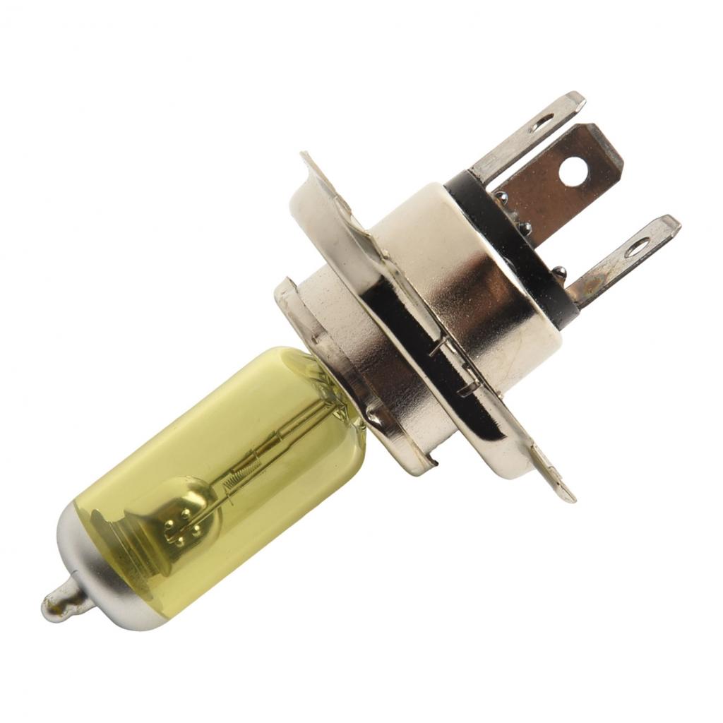 2x H4 55W 5000K Car Xenon Gas Halogen Headlight Headlamp Lamp Bulbs Yellow New